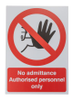 Prohibition Signs - 7631862 - RS Components, Ltd.