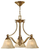Mini Chandeliers-Glass Shade - 391510 - Light Center (The)