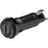 Shock-Safe Fuseholder, 5 x 20 / 6.3 x 32 mm, Slotted Cap, IEC: 500 VAC, UL/CSA: 600 VAC/DC -- FEC - Image