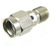 RP SMA Male (Plug) to RP SMA Female (Jack) Adapter, Nickel Plated Brass Body, High Temp, 1.15 VSWR - SM4908 - Fairview Microwave Inc.