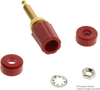 Binding Post, 15A, Turret, Red; Product Range Pomona - 78B1723 - Newark, An Avnet Company