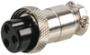 Circular Conn, Plug, 3Pos, Cable; Product Range Cliff Electronic Components - 58T1772 - Newark, An Avnet Company