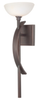 6580-167 1 Light Tail Sconce - 6580-167 - Minka Group