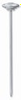 3621N - Taylor 3621N ANTI-BACTERIAL Dial Pocket Thermometer, 0 to 220<deg>F -- GO-90000-24 - Image