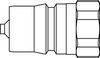ORFS TO FLANGE - 45°- CODE 61 -- HNV-02F-02FP - Image