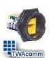 Hubbell Cat 5e Shielded Connector - HI5ESC - TelephoneStuff.com