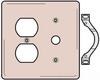 Standard Wall Plate - NP128AL - Hubbell Incorporated