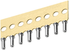 Sip Socket, 8Pos, 2.54Mm, Gold, Th Rohs Compliant Harwin - 24AK6745 - Newark, An Avnet Company