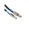 Amphenol CS-SASMINTOHD-002 2m (6.6') External 4x Mini-SAS to HD Mini-SAS Cable-4x Mini-SAS HD (SFF-8644) to 4x Mini-SAS 26-pin (SFF-8088) Passive Copper Cable [28 AWG]-6G SAS 2.1 / iPass+™ HD - Image