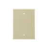 1-Gang Blank Wall Plates, Thermoplastic Jumbo Size Glossy Finish - 3041L - Suzhou Ele Mfg Co., Ltd.