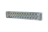 Splitter / Combiner Panel, 12 x 2-Way, DC - 18 GHz, Resistive, 2U, SMA -- ZT-256