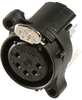 Connector, Xlr Audio, Rcpt, 5Pos; No. Of Contacts Neutrik - 94C1526 - Newark, An Avnet Company