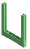 Card Edge Conn, Single Side, 7Pos, Th; Card Edge Connector Type Edac - 86AH6607 - Newark, An Avnet Company