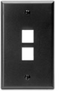 QuickPort Wallplates - 41080-2EP - Leviton Manufacturing