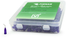 Fisnar QuantX™ 8001160-500 45° Angled Blunt End Needle Purple 0.5 in x 21 ga - 8001160-500 - Ellsworth Adhesives