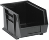 Ultra Stack & Hang Bin, Black, 50Lb; Bin Colour Quantum Storage - 44AC7125 - Newark, An Avnet Company