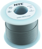 Hook Up Wire, 100Ft, 22Awg, Copper, Gray; Jacket Material Nte Electronics - 33C7354 - Newark, An Avnet Company