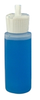 HDPE Cylinder Bottles with Flip-Top Caps - 66816 - U.S. Plastic Corporation