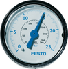 Pressure gauge - MA-40-25-1/8-EN - Festo Corporation