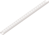 1.0 x 0.070 Fire Resistant Spiral Wrap, LLDP, White -- AP01SW10FRW - Image