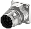 Circular Connector, Rcpt, 7Pos, Flange; Product Range Intercontec - Te Connectivity - 73AH9726 - Newark, An Avnet Company
