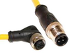 Sensor Cord, 4P M12 Plug-R/a Rcpt, 2M; Connector Type A Mueller Electric - 67AJ1415 - Newark, An Avnet Company