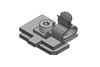EMC Shield Clamps for C Section Rails C30- with or without Integrated Strain Relief - 36251.100 - icotek Corp
