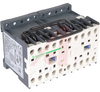 Relay,3 pole reversing contactors,110 VAC coil,9A inductive/20A resistive load - 70007436 - Allied Electronics, Inc.