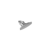 Quarter-Turn Cam Latch, T-handle, Without Cam, Sealed, Zinc Alloy, Chrome Plated, Bright - E5-9-602-UU1 - Southco