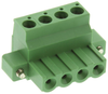 Terminal Block, Pluggable, 4Pos, 12Awg; Pitch Spacing Buchanan Te Connectivity - 19H4238 - Newark, An Avnet Company