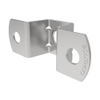 Fast Lead Receptacle, Small Size, Saddle, Steel, Zinc Plate, Bright chromate - 09-42-101-11 - Southco