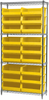 Shelving, Wire Shelving Kit, 14x36x74, 18 Bins -- AWS143630250Y - Image