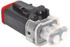 Plug Housing, 2Pos, Thermoplastic, Black; Product Range Amphenol Sine/tuchel - 02AH0988 - Newark, An Avnet Company