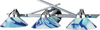 1472/3CAR Bathroom Fixtures-Three Lights - 415820 - Capital Lighting, Inc.