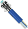 Panel Mount Indicator, Led, 8Mm, Blue, 3.8V; Led Color Apem - 16R0168 - Newark, An Avnet Company