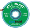 Desoldering Braid, Sea Braid, .075 X 5, Antistatic, 25/pack Rohs Compliant Easybraid - 51AC9508 - Newark, An Avnet Company