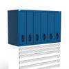 R2V vertical drawer cabinets - RL-5HKE38004N - Rousseau Metal Inc.