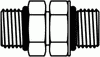 O-Ring Adjustable Union -- FG6403-NWO-10-08 - Image