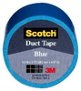 3M Scotch 1005 Blue Duct Tape - 1.5 in Width x 5 yd Length - 80978 - 051135-80978 - R. S. Hughes Company, Inc.