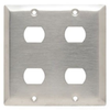 Standard Wall Plate - SSK22 - Hubbell Wiring Device-Kellems