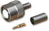 Rf / Coaxial Connector, Tnc Coaxial, Straight Plug, Crimp, 50 Ohm, Rg58, Rg141, Brass Rohs Compliant Radiall - 97K9280 - Newark, An Avnet Company