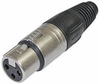 XLR 3 Pin Cable Mt(f) Neutrik Connector - CA-NC3FX - Visual Sound, Inc.