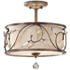 SF300ARS Semi-Flush Mts.-Drum Shade - 659053 - Capital Lighting, Inc.