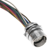 MCV, M23 Receptacle, 12 Pole, Female Straight, Discrete, 2M, 4A, 1/2