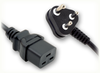 IS 6538 INDIA to IEC-60320-C19 HOME // Power Cords // International Power Cords // India Power Cords - 9714.098 - Quail Electronics