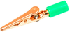 Alligator Clip, 7.9Mm, 10A, Green; Connector Type Mueller Electric - 37B8835 - Newark, An Avnet Company