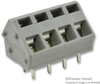 Terminal Block, Pcb, 4 Position, 28-12Awg; Pitch Spacing Wago - 79K2060 - Newark, An Avnet Company