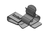 EMC Shield Clamps for Metal Sheet Edges, Pluggable- with or without Integrated Strain Relief - 36782.1 - icotek Corp