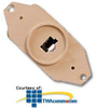 Suttle 8-Conductor, Keyed, Floor Jack -- 697B8F-2