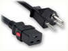 NEMA 6-15P to IEC-60320-C19 AUTO-LOCK HOME // Power Cords // High Voltage Power Cords // Straight Blade Power Cords -- 5051.098AL - Image
